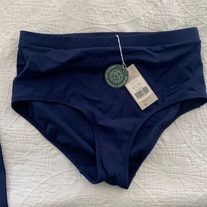 Boden high waist bikini bottom